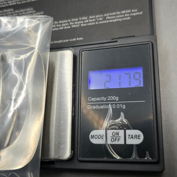 Laurence Foss #23 Art Deco Sterling Silver Buckle Brooch 2" Engine Turned 21.79g - Picture 9 of 9